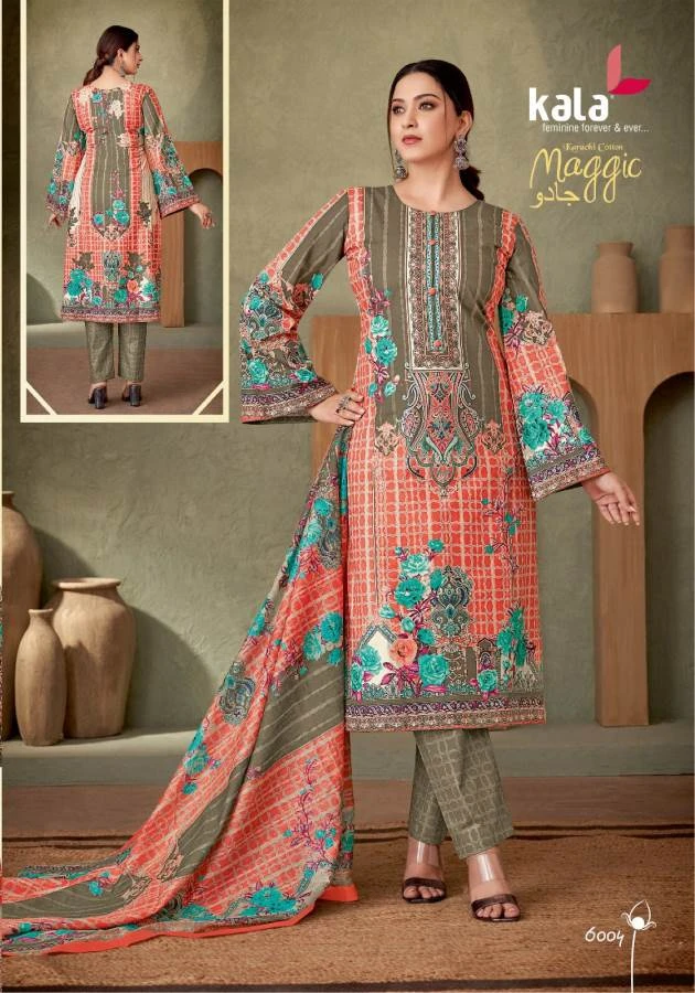 Kala Magic Vol 21 Cotton Wholesale Pakistani Print Salwar Suit Catalog — Wholesale Salwar Suits, MPA wholesale from Surat — view 10